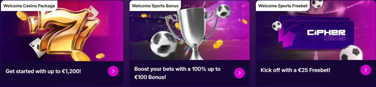 СipherWins Bonus